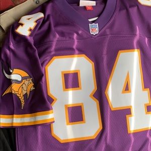 Vikings Randy Moss stitched jersey men’s M